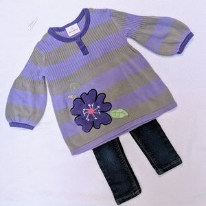 Hanna Andersson sweater dress - size 3T (90)